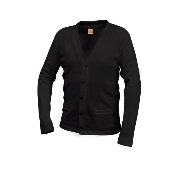 Youth V-Neck Cardigan with Pockets Thumbnail