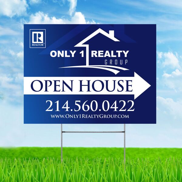 Open House Yard Sign(18x24) Thumbnail