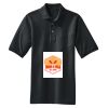 Heavyweight Cotton Pique Polo with Pocket Thumbnail