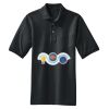 Heavyweight Cotton Pique Polo with Pocket Thumbnail